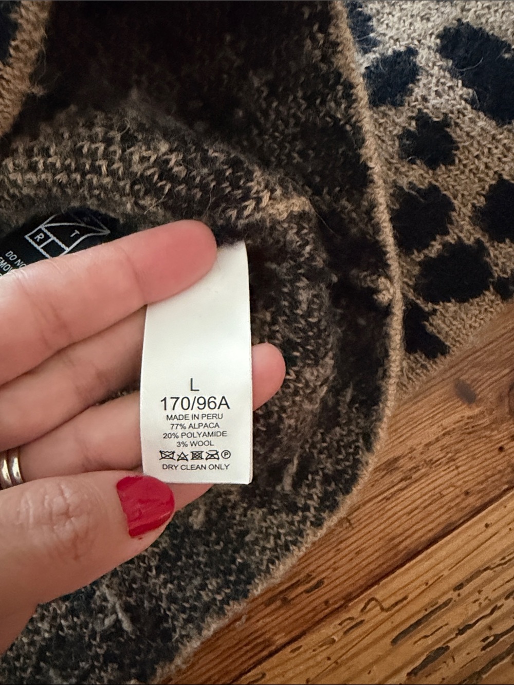 Kate Spade Leopard Mock Neck Sweater - Picture 8 of 11